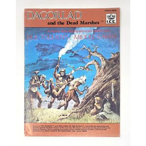 MERP Dagorlad and the Dead Marshes LOTR Middle Earth RPG Module ICE #8020 (VG)